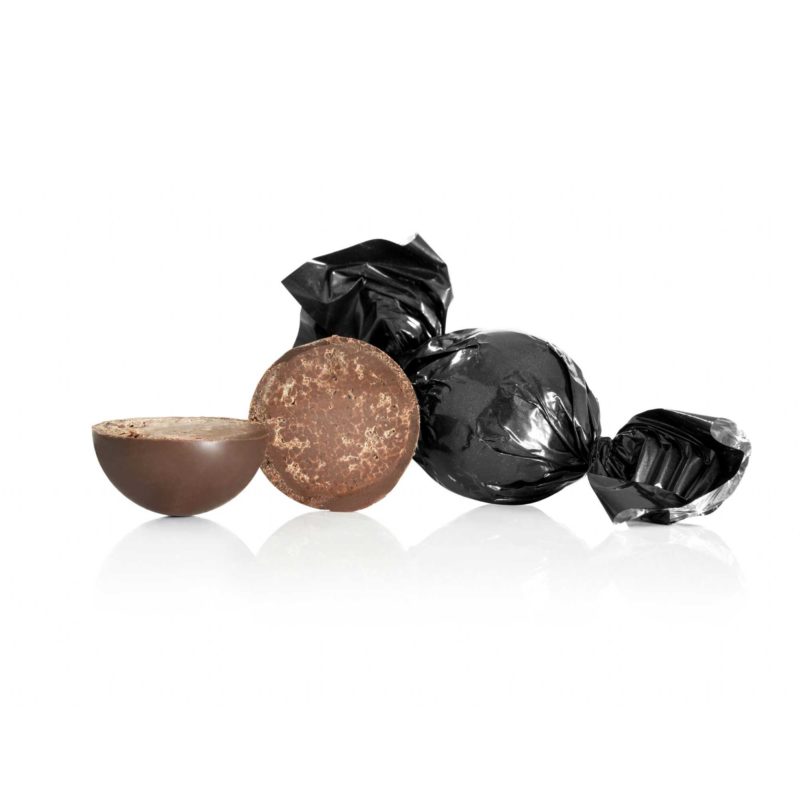 Schwarz Schokoladekugeln