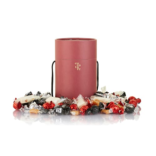 Weihnachts mix von gefüllte Schokoladenkugeln, Französcher Nougat und Karamellen, Lieferbar ab 01.10