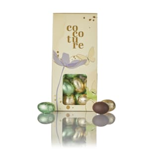 Mix von neue gefüllte Folieeier