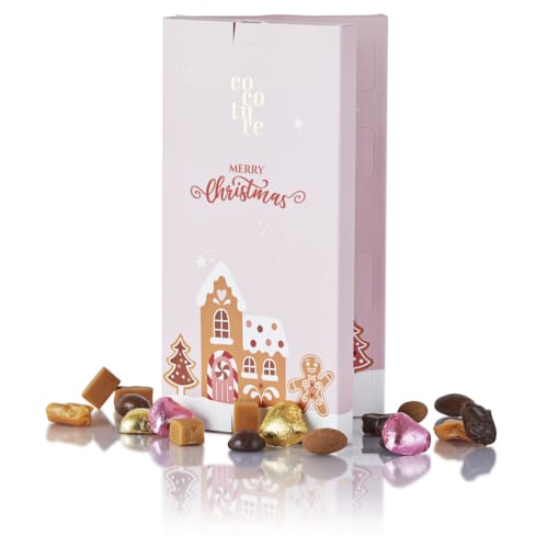 Lux Retro kalender, Mix von Schokolade, Lakritz, Marzipan etc. Alkoholfrei, Neu, Lieferbar ab 01.10